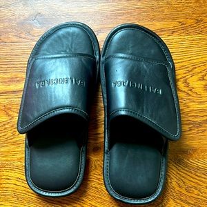 Balenciaga black slides size 39